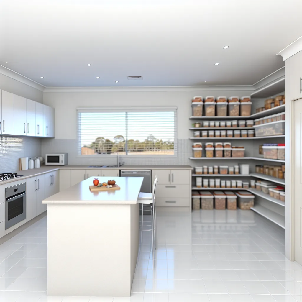 Cluttered kitchen with overflowing cupboards and crowded bench surfaces before decluttering